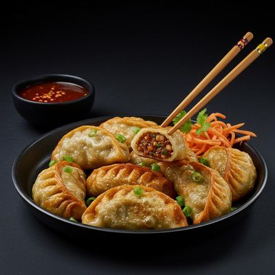 Pan Fried Momo